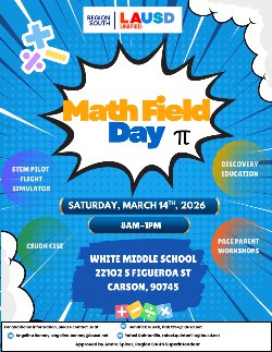 Math Field Day Flyer